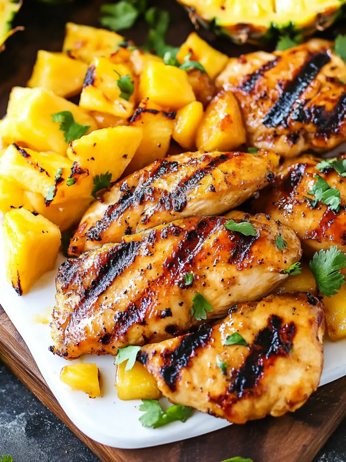 Grilled Mango Pineapple Chicken for a Summer Fiesta 2 Grilled Mango Pineapple Chicken