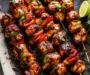 Spicy Beer BBQ Chicken Skewers for Epic Summer Grilling
