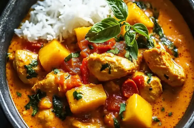Mango Chicken Curry