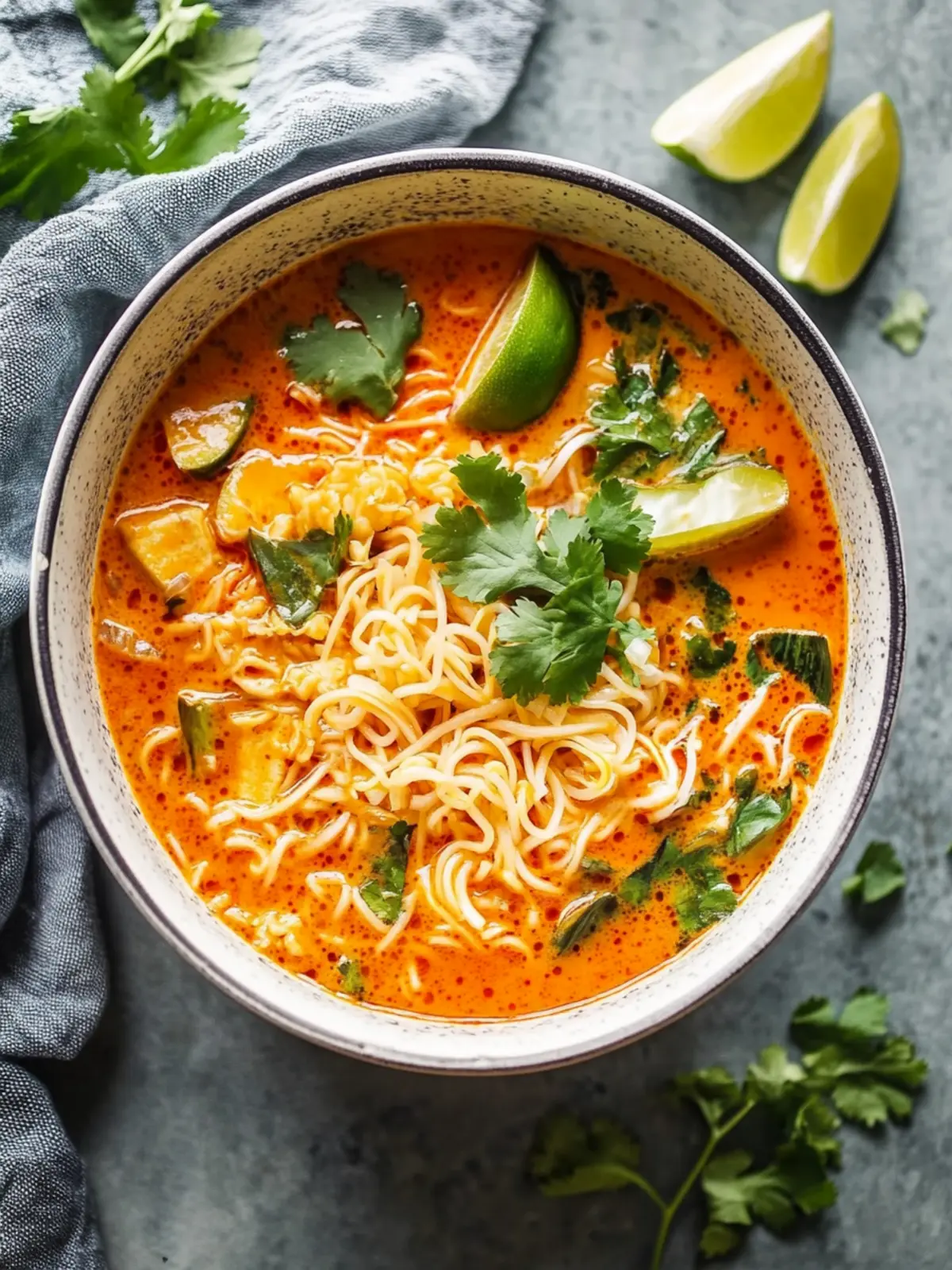 Delicious Thai Red Curry Noodle Soup for Cozy Evenings 4 Thai Red Curry Noodle Soup