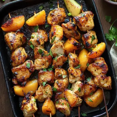 Savor Summer with Easy Jalapeno Peach Chicken Skewers 9 Jalapeno Peach Chicken Skewers