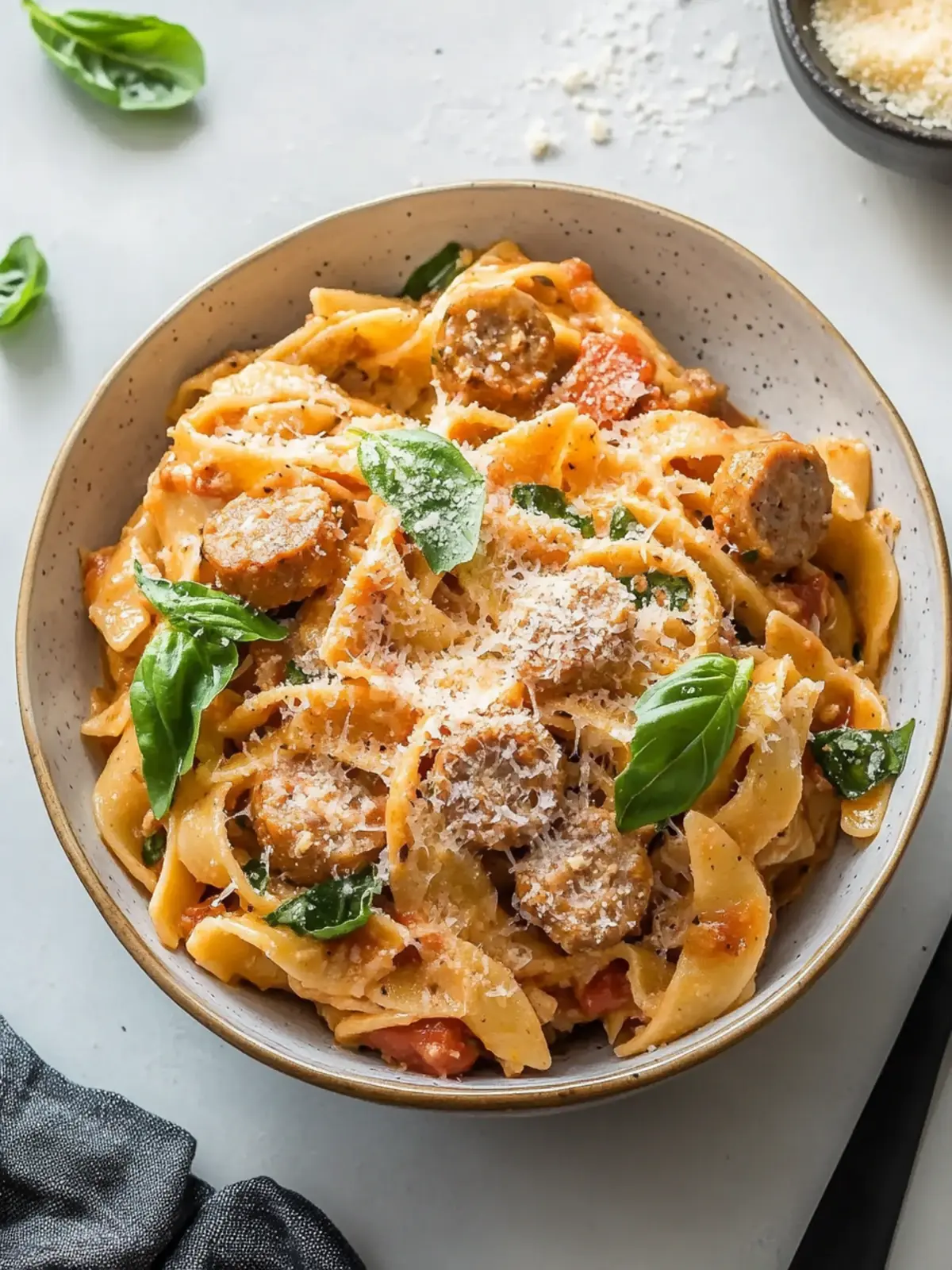 Creamy Italian Chicken Sausage Pasta Ready in 25 Minutes 4 Italian Chicken Sausage Pasta