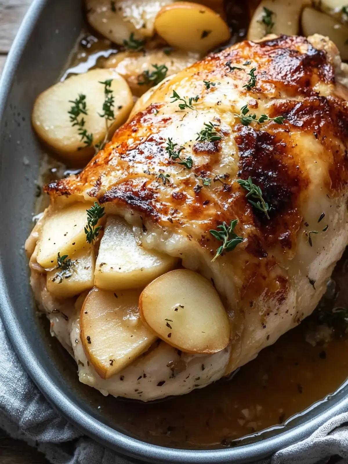 Apple and Brie Stuffed Chicken: A Cozy Dinner Delight 5 Apple and Brie Stuffed Chicken