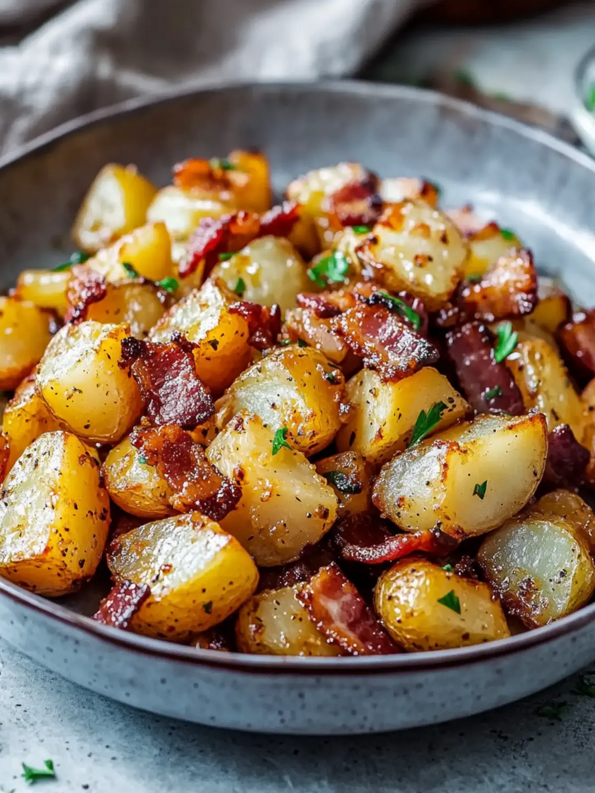 Bacon Honey Roasted Potatoes that Will Steal the Show! 4 Bacon Honey Roasted Potatoes
