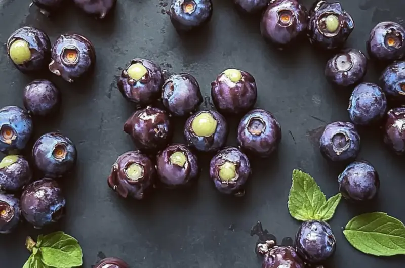 Dark Chocolate Covered Blueberries