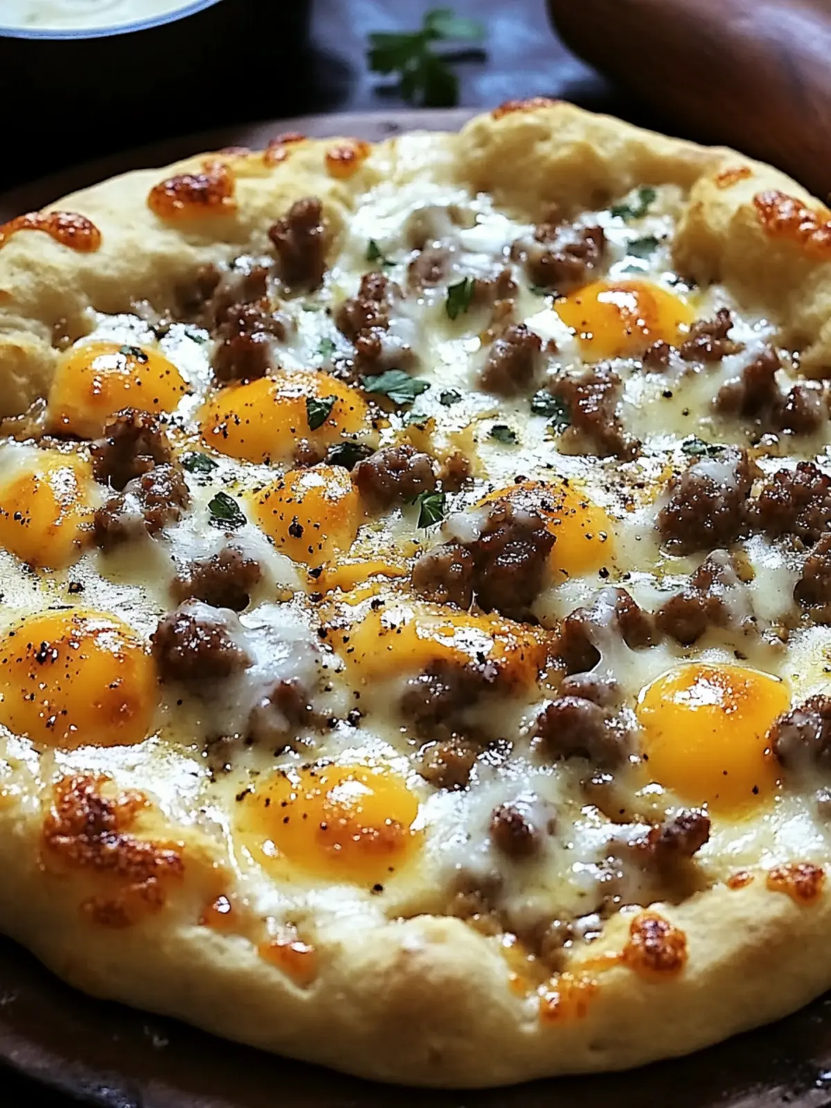 Biscuits and Sausage Gravy Breakfast Pizza for Ultimate Comfort 3 Biscuits and Sausage Gravy Breakfast Pizza