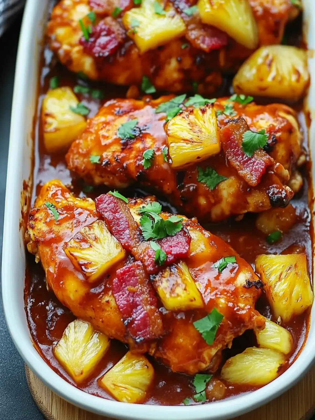 Bacon Pineapple BBQ Chicken: A Sweet and Savory Delight 5 Bacon Pineapple BBQ Chicken