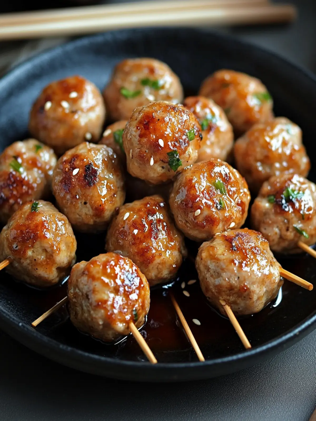 Savory Tsukune: Easy Japanese Chicken Meatballs to Savor 2 Tsukune (Japanese Chicken Meatballs)