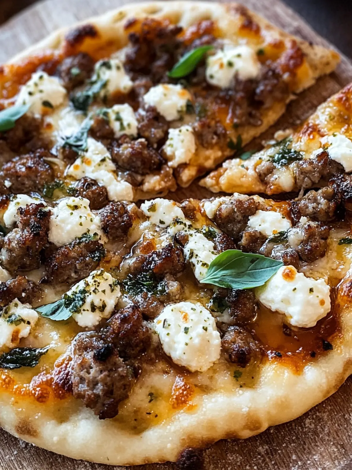 Sausage Ricotta Honey Hot Pizza: A Sweet Spin on Tradition 2 Sausage Ricotta Honey Hot Pizza