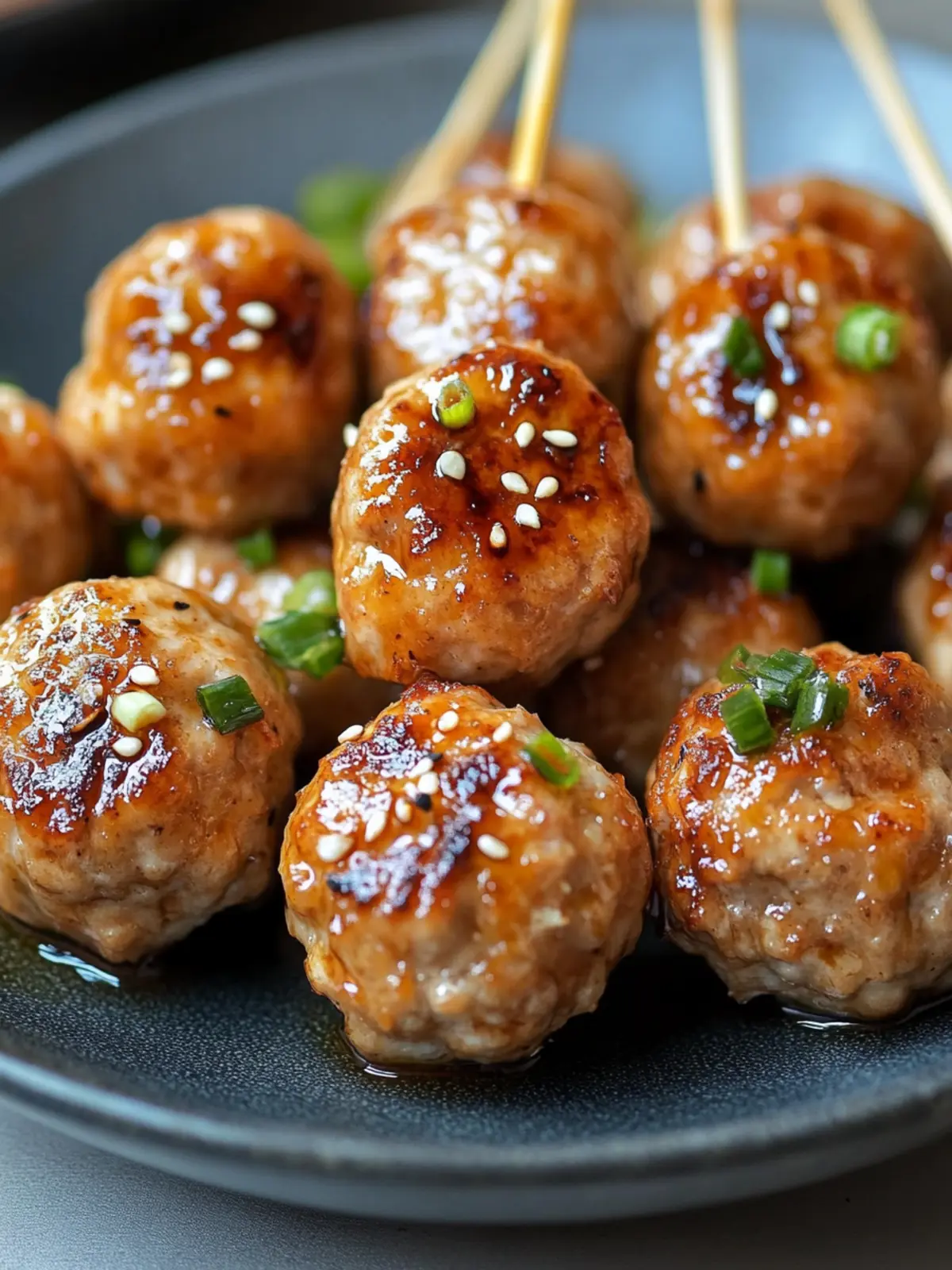 Savory Tsukune: Easy Japanese Chicken Meatballs to Savor 3 Tsukune (Japanese Chicken Meatballs)