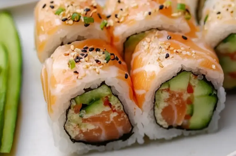 Firecracker Salmon Rolls