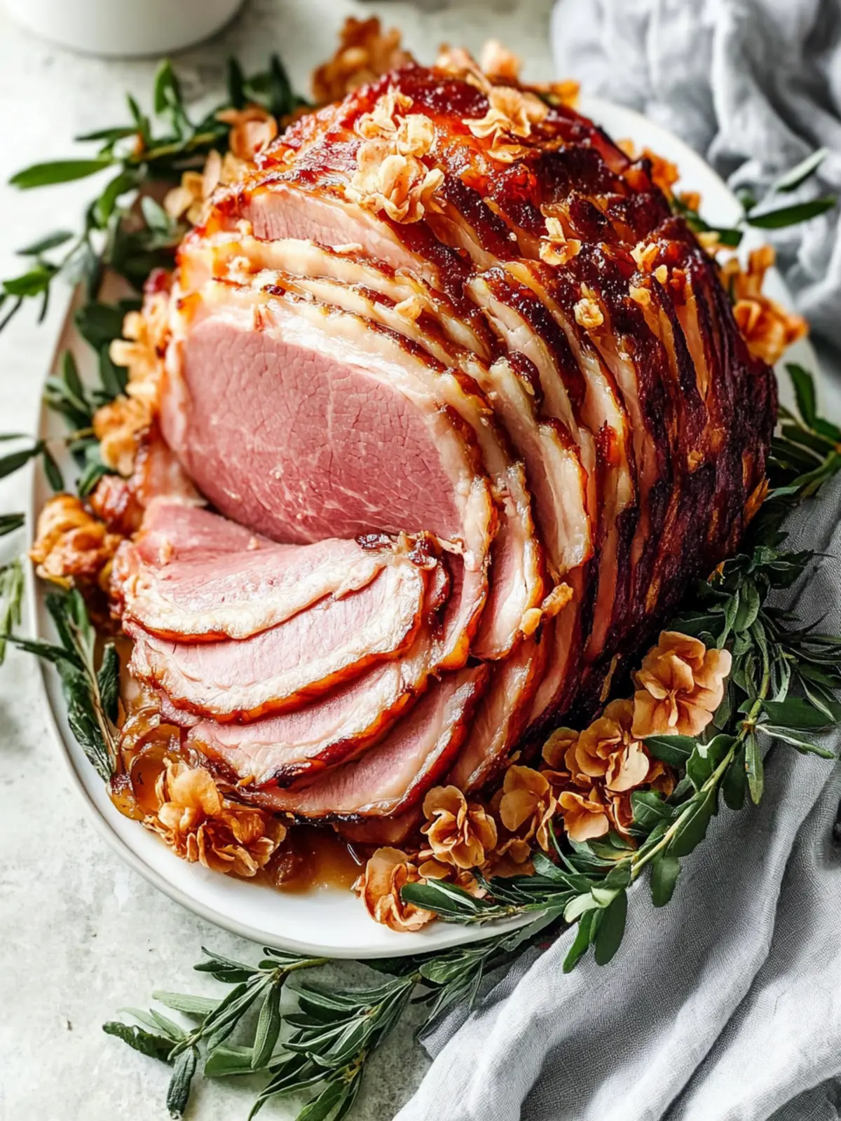 Irresistibly Sweet Baked Ham with Pineapple Glaze Delight 3 Baked Ham