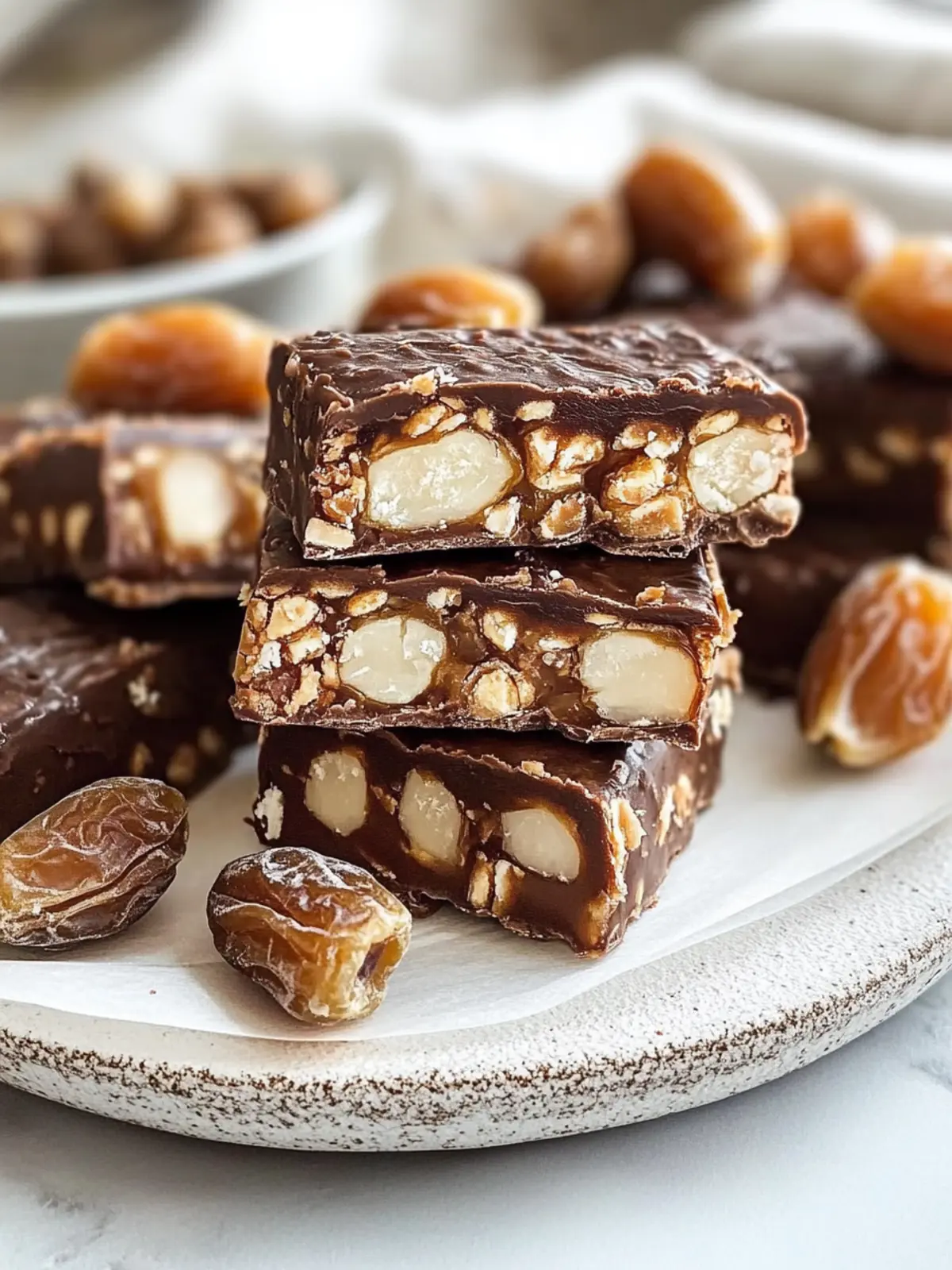 Delicious Date Candy Bars: Your Guilt-Free Sweet Treat! 2 Date Candy Bars