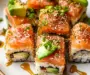 Crispy Rice Sushi with Smoked Salmon Avocado Bliss