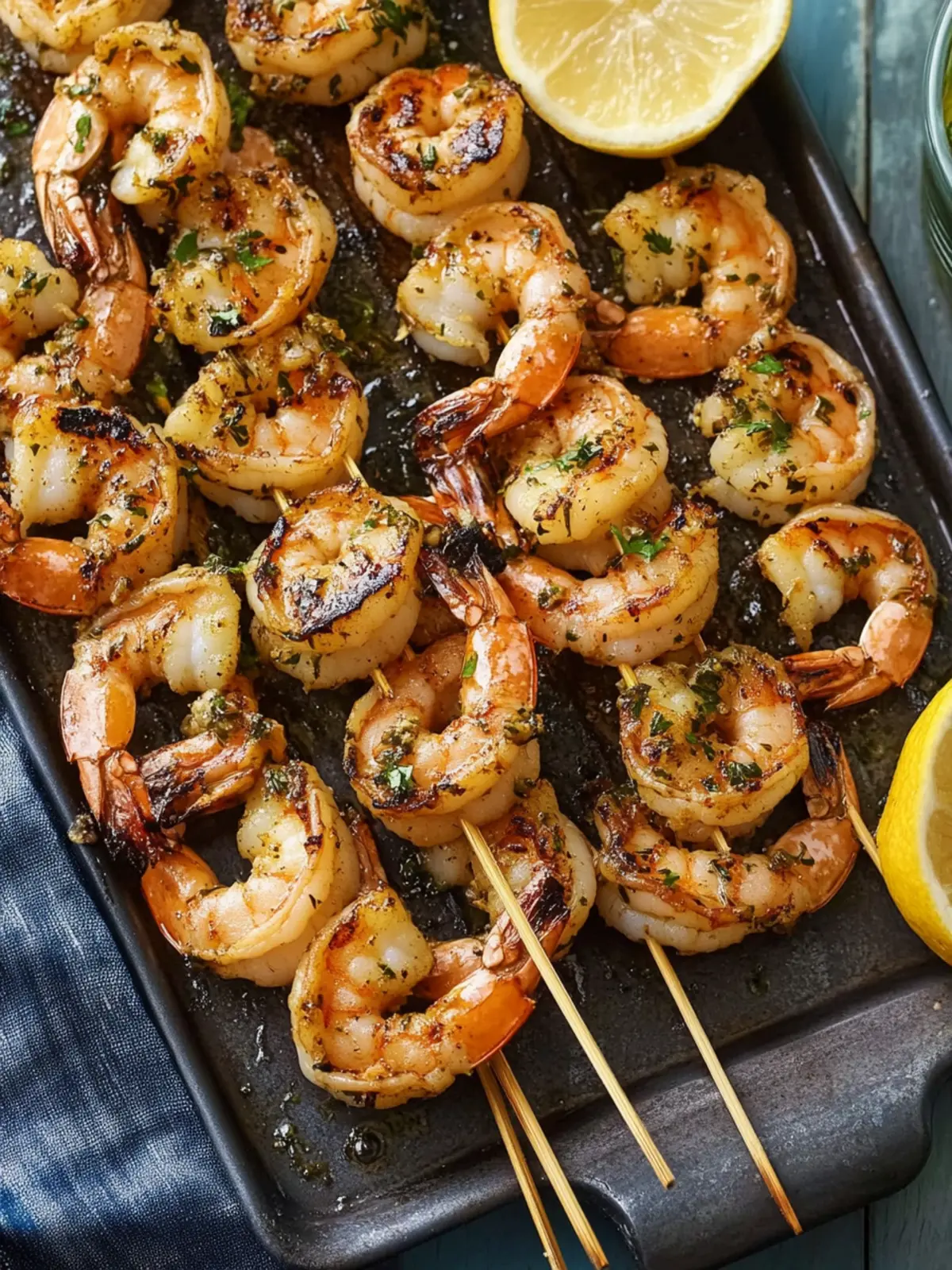 Grilled Garlic and Herb Shrimp That'll Impress Everyone 3 Grilled Garlic and Herb Shrimp