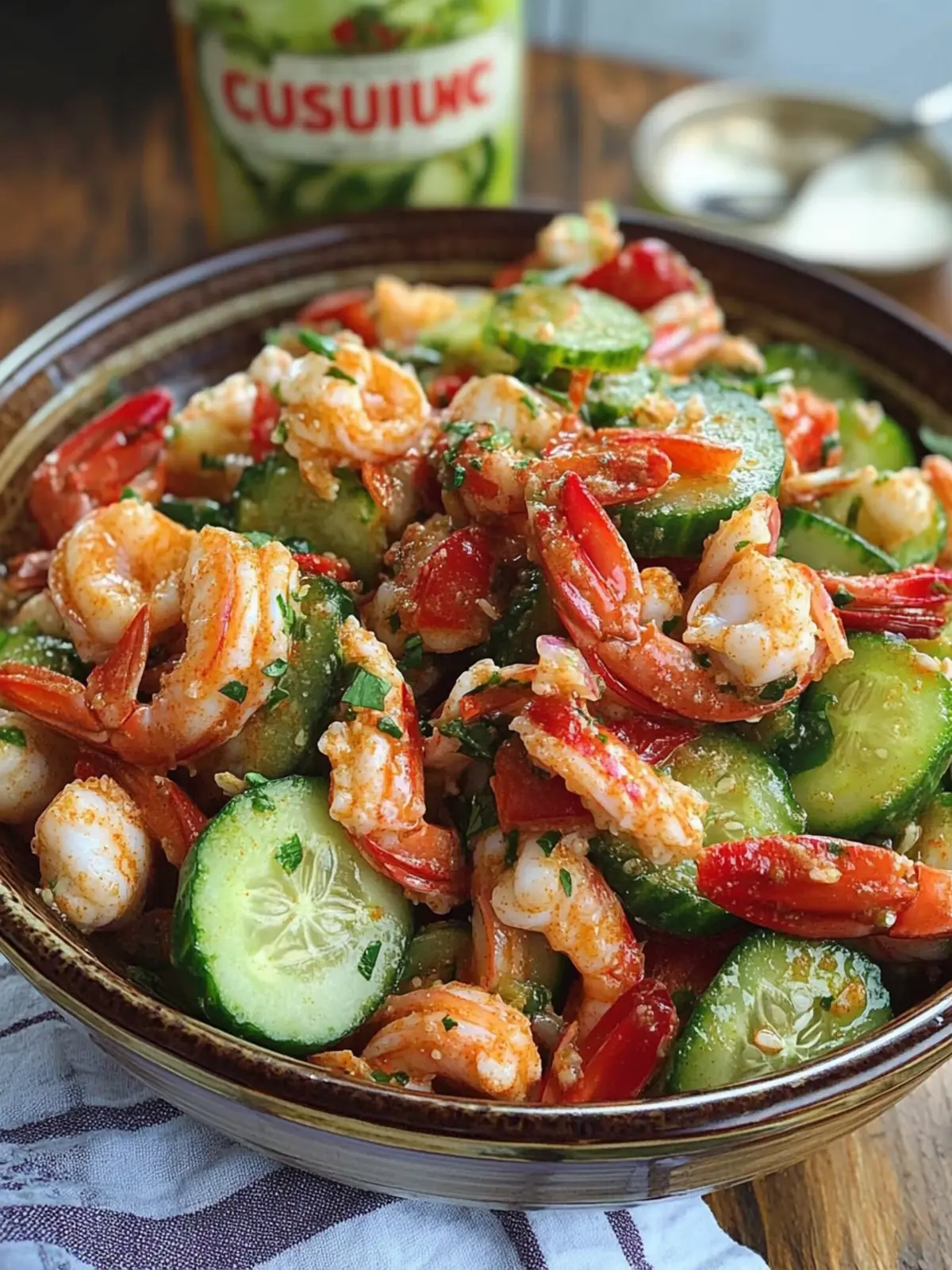 Chill Out with This Refreshing Crawfish Cucumber Salad 5 Crawfish Cucumber Salad