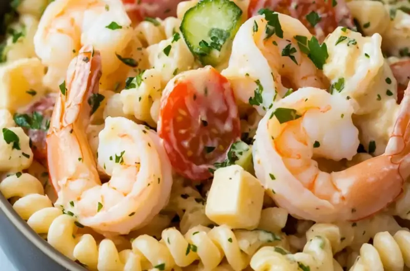 Shrimp Louis Pasta Salad