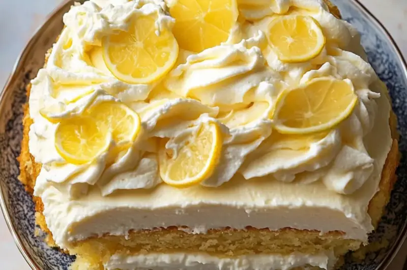 Limoncello Mascarpone Cake