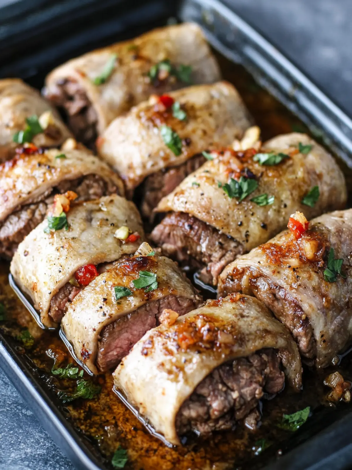 Savory Beef Roll Ups Stuffed with Flavorful Goodness 3 Beef Roll Ups