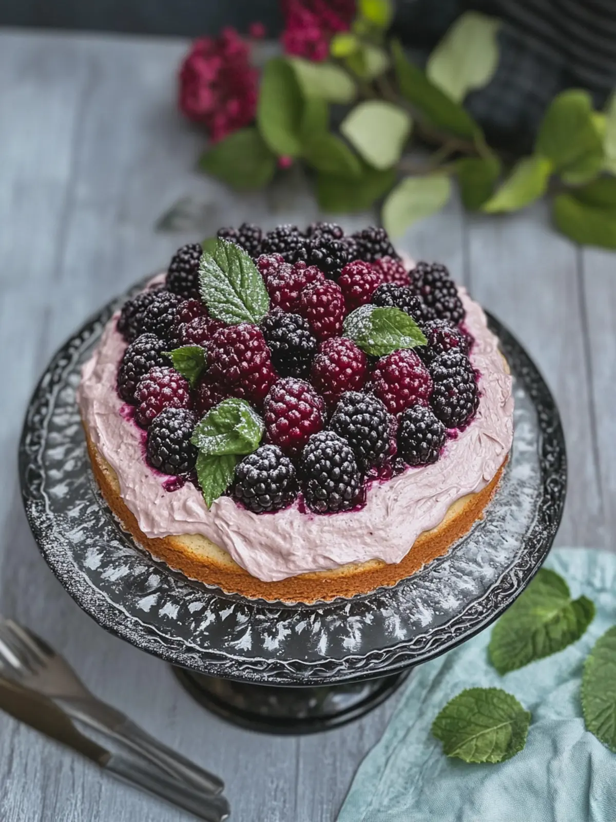 Blackberry Olive Oil Cake: A Summery Delight You’ll Love 4 Blackberry Olive Oil Cake