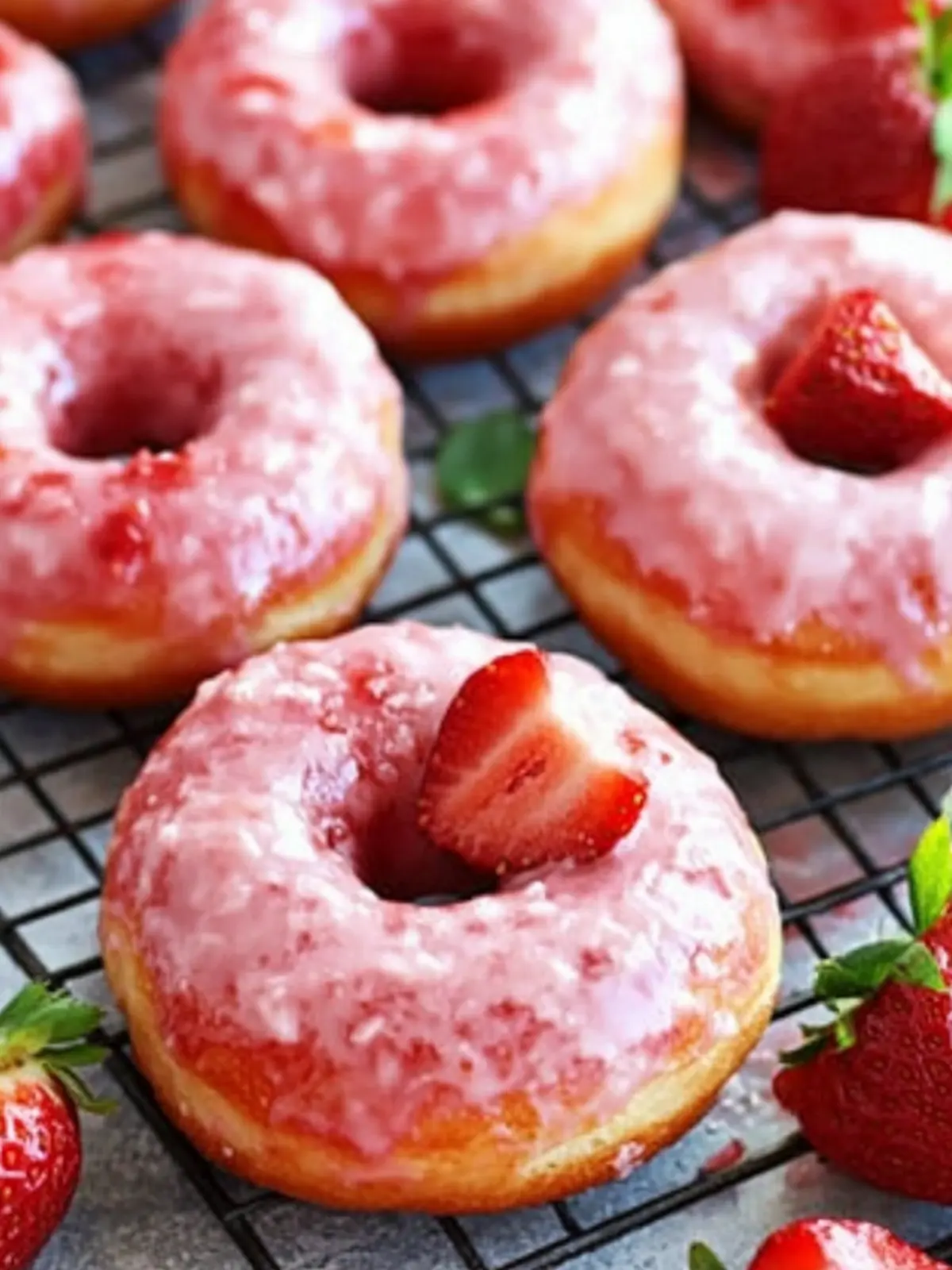 Luscious Strawberry Buttermilk Doughnuts for Sweet Mornings 4 Strawberry Buttermilk Doughnuts