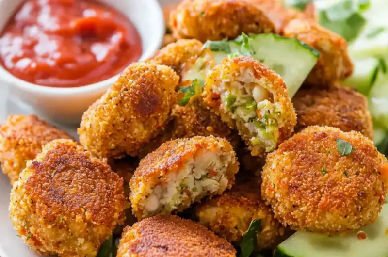 Veggie Chickpea Nuggets