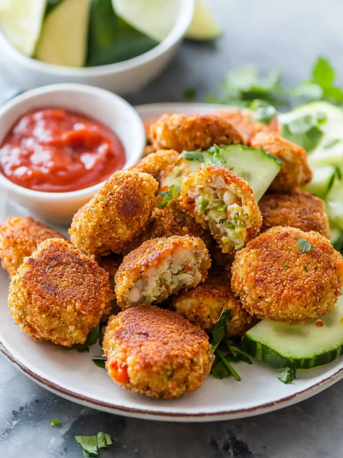 Crispy Veggie Chickpea Nuggets Everyone Will Love 5 Veggie Chickpea Nuggets