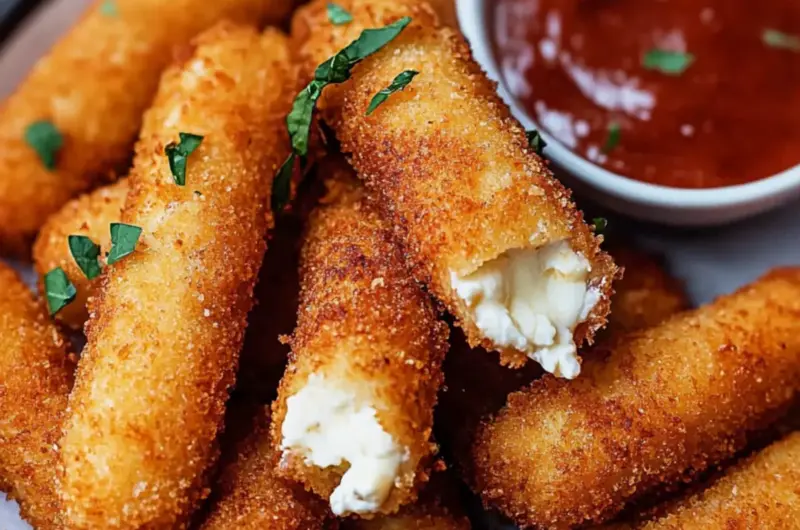 Air Fryer Mozzarella Sticks