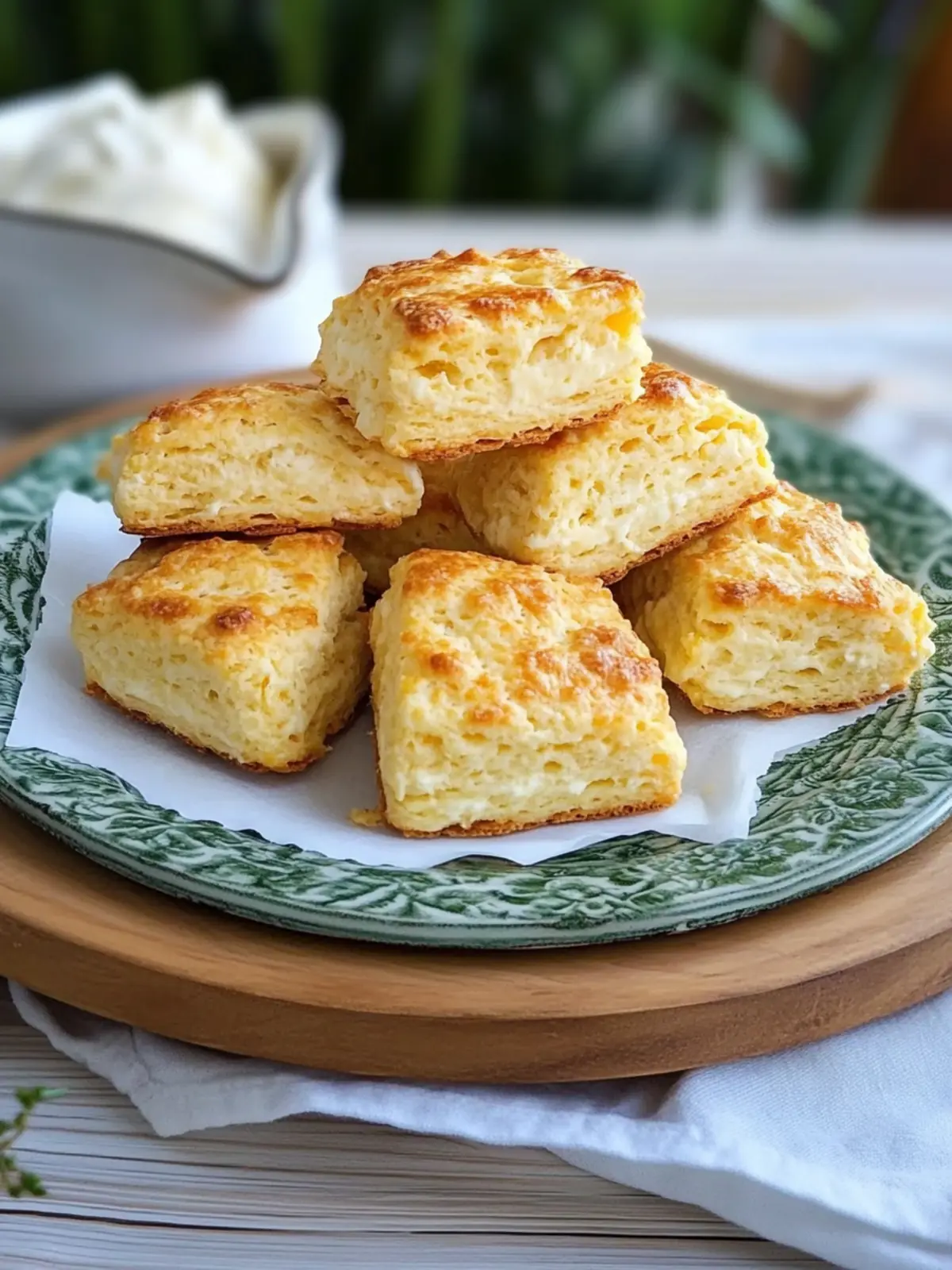 Cheddar & Cream Cheese Scones: Savory Delights for Any Snack 3 Cheddar & Cream Cheese Scones