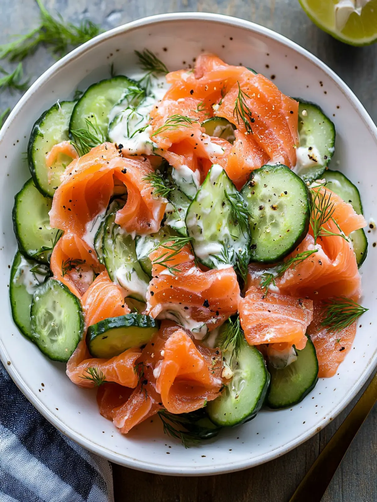 Smoked Salmon Cucumber Salad: A Refreshing Protein-Packed Delight 4 Smoked Salmon Cucumber Salad