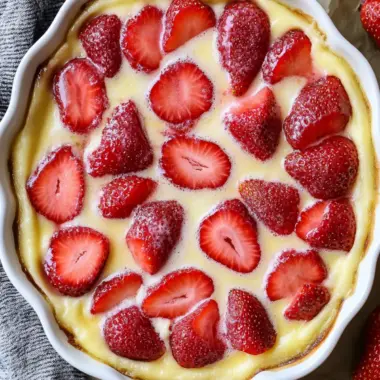 Delicious Strawberry Flaugnarde: Your New Sweet Obsession 9 Strawberry Flaugnarde
