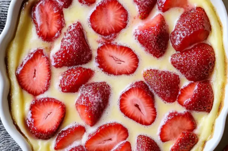 Strawberry Flaugnarde