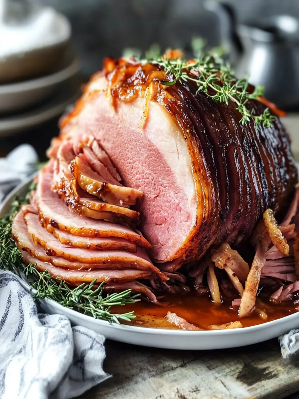 Irresistibly Sweet Baked Ham with Pineapple Glaze Delight 4 Baked Ham