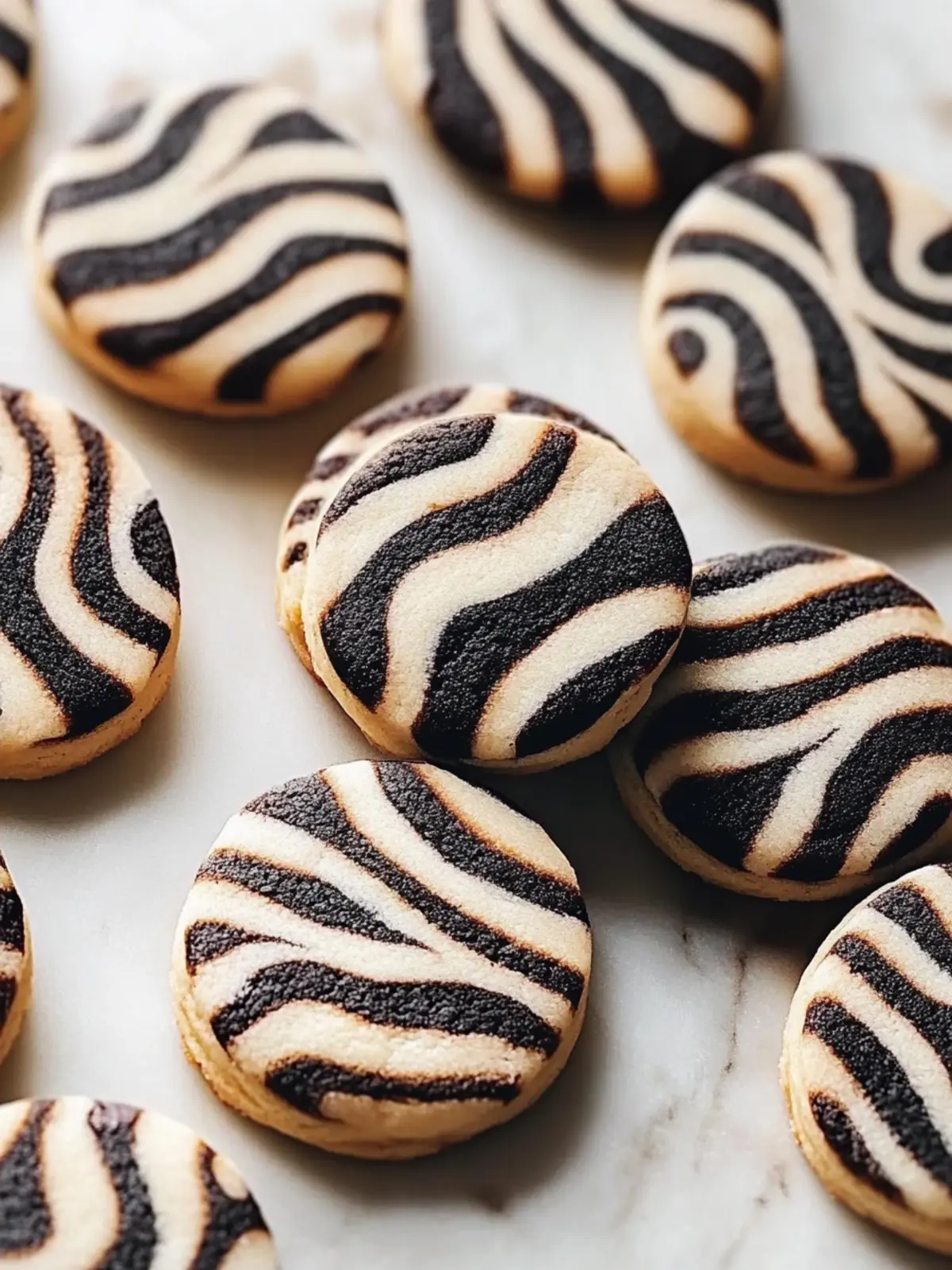 Zebra Cookies: Irresistibly Cute Chocolate-Vanilla Treats 5 Zebra Cookies