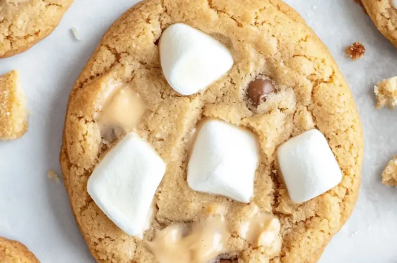 Peanut Butter Marshmallow Cookies