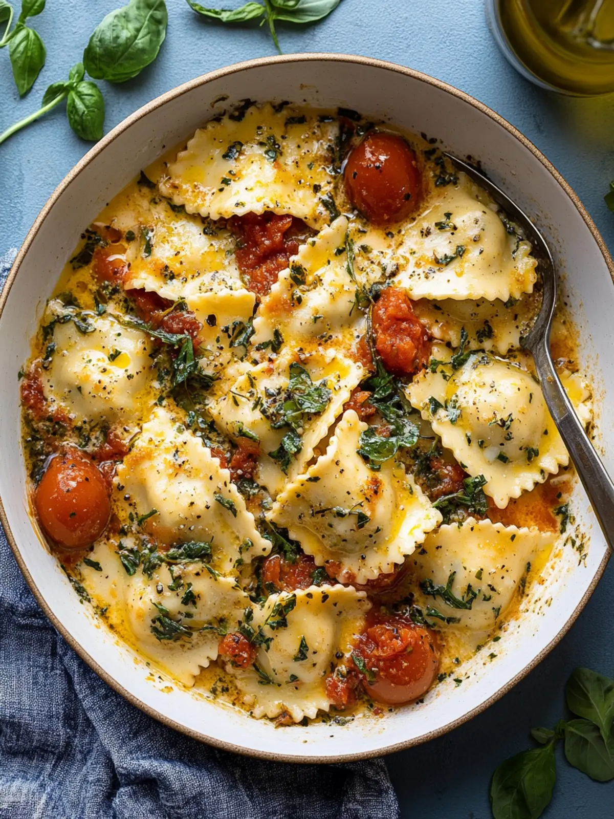 Creamy Tuscan Ravioli That Will Wow Your Weeknight Dinner 3 Creamy Tuscan Ravioli