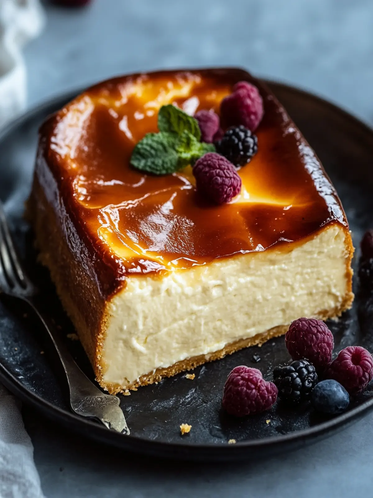 Savor The Creamy Bliss of Burnt Basque Cheesecake Today 4 Burnt Basque Cheesecake