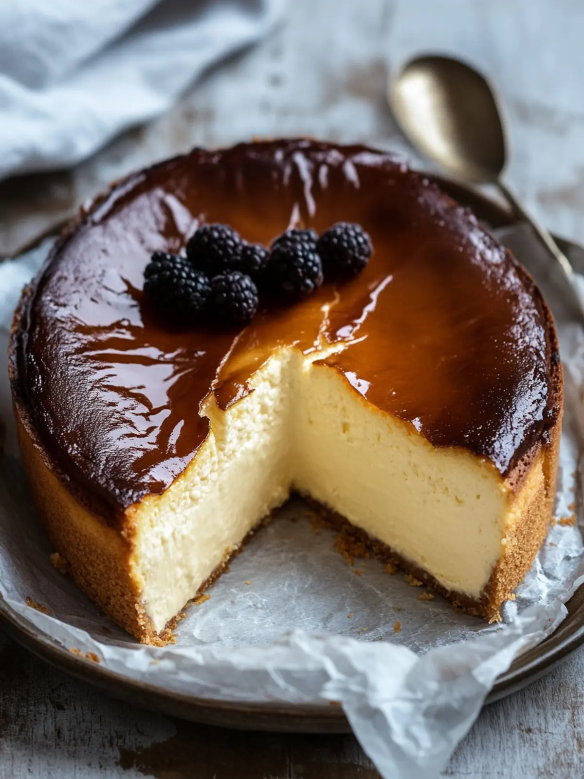 Savor The Creamy Bliss of Burnt Basque Cheesecake Today 5 Burnt Basque Cheesecake