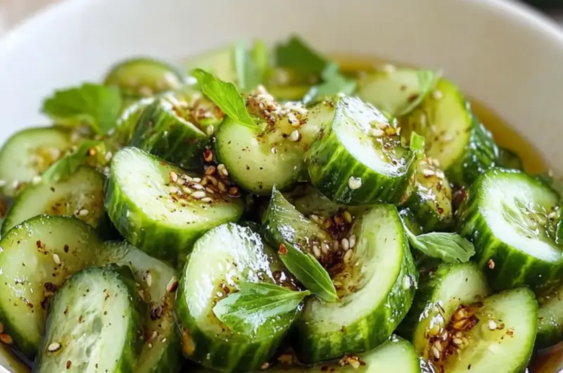 Cucumber Salad TikTok