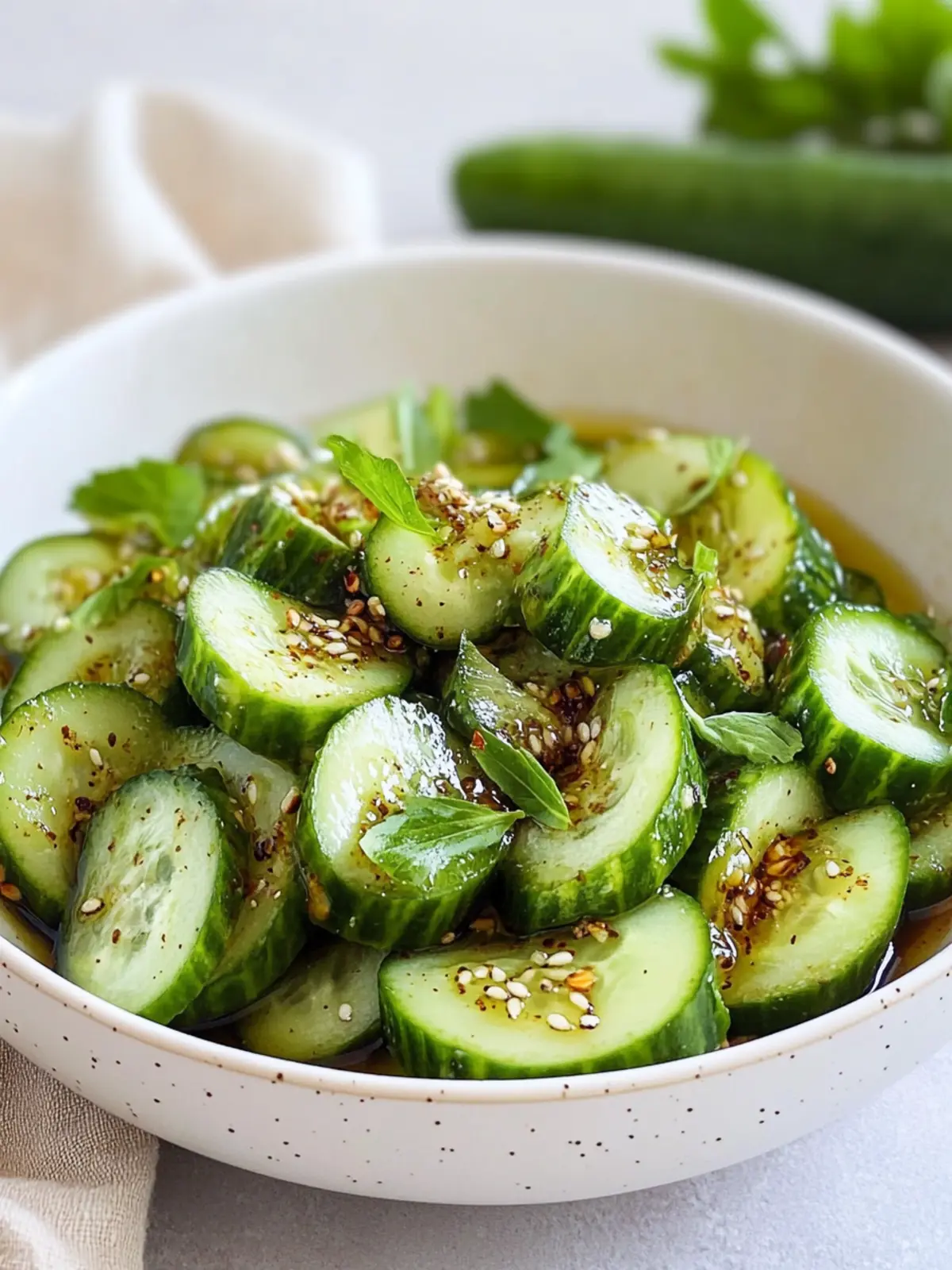 Crispy Cucumber Salad TikTok Trend You Must Try Today 5 Cucumber Salad TikTok