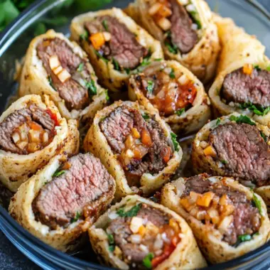 Savory Beef Roll Ups Stuffed with Flavorful Goodness 9 Beef Roll Ups