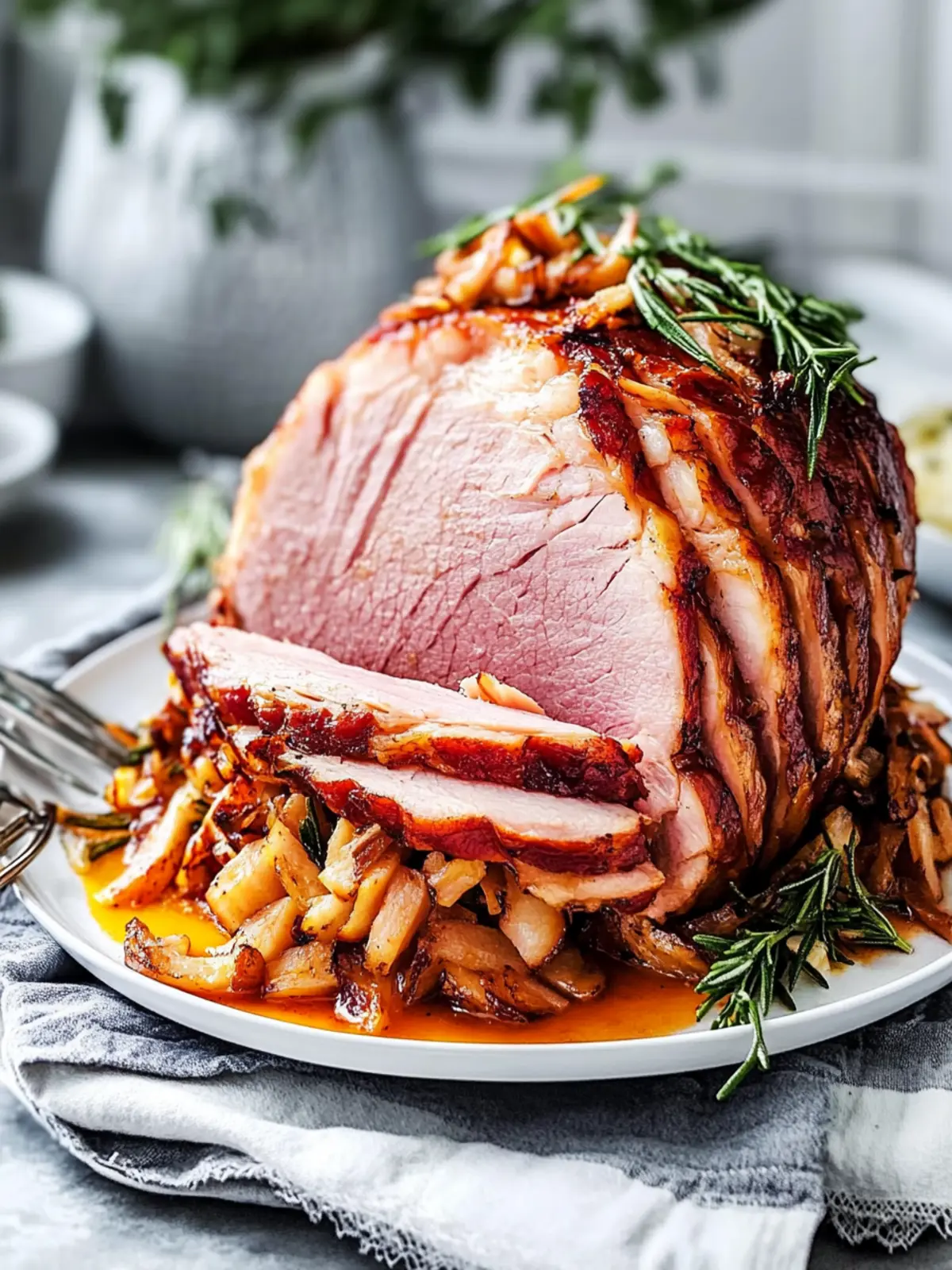 Irresistibly Sweet Baked Ham with Pineapple Glaze Delight 5 Baked Ham