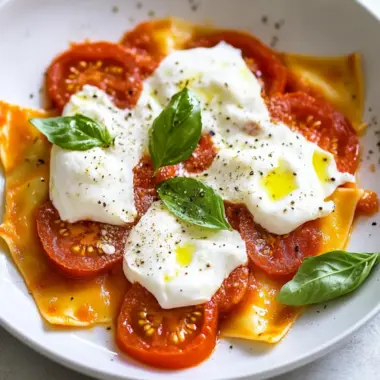 Tomato Burrata Ravioloni Bliss You’ll Crave Every Night 9 Tomato Burrata Ravioloni