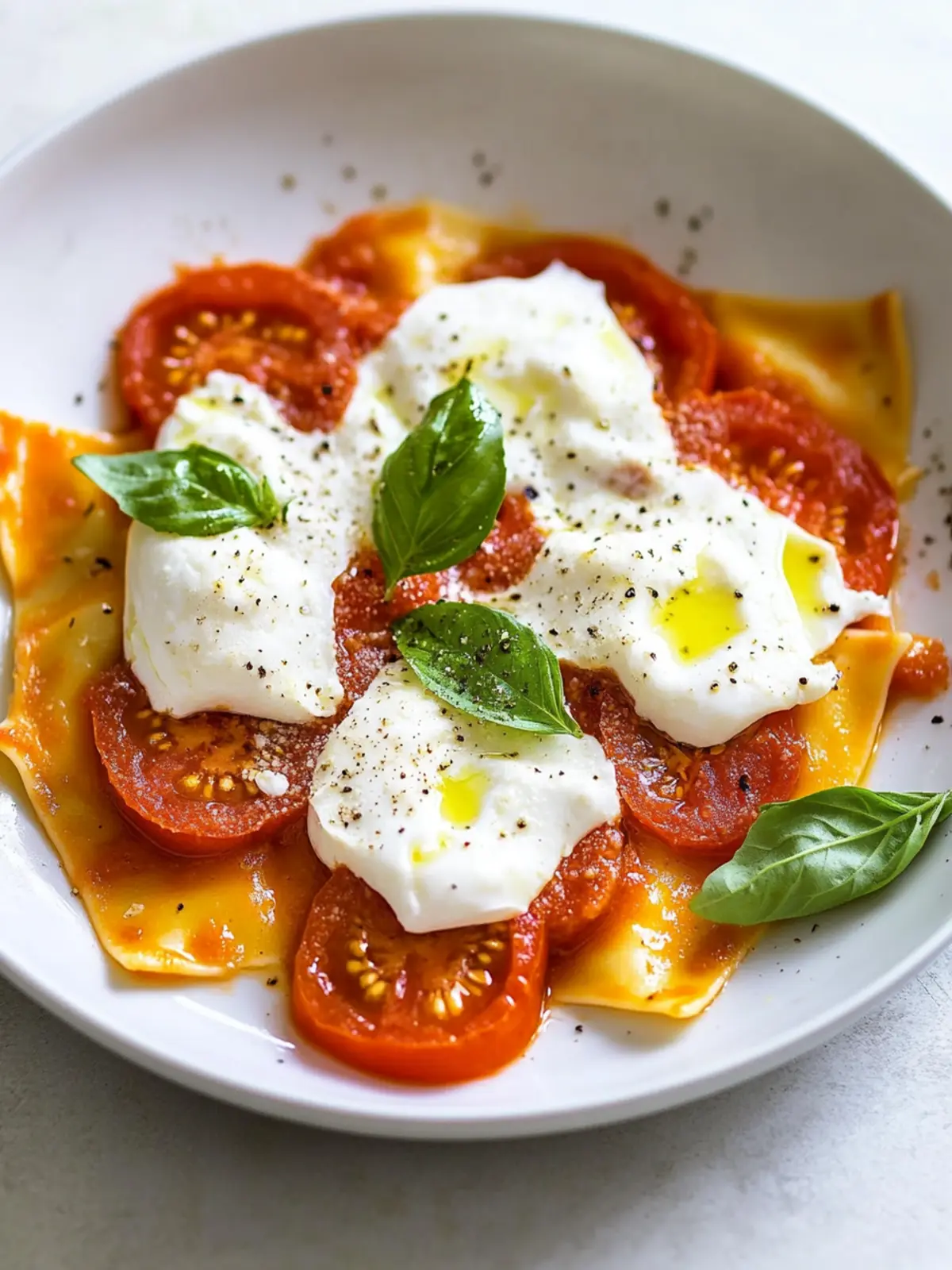 Tomato Burrata Ravioloni Bliss You’ll Crave Every Night 5 Tomato Burrata Ravioloni