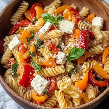 Zesty Roasted Pepper Pasta Salad That Steals the Show 9 Roasted Pepper Pasta Salad