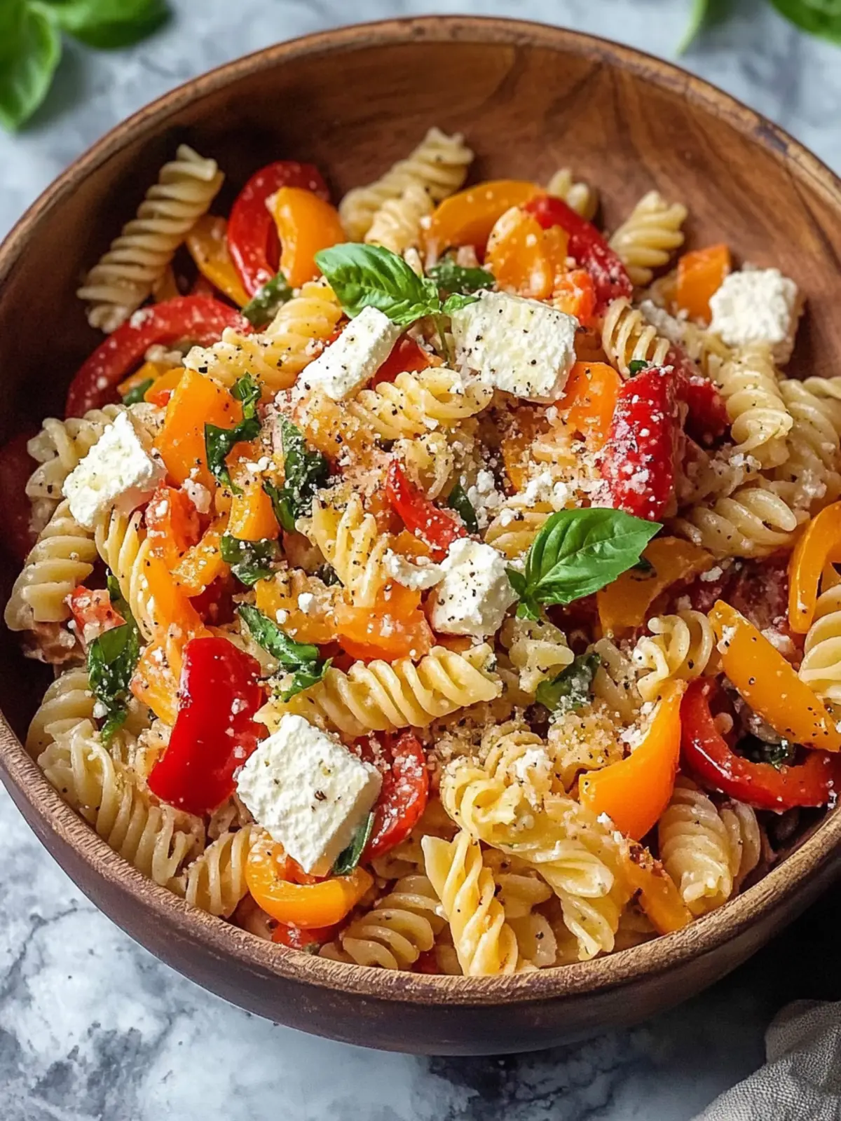 Zesty Roasted Pepper Pasta Salad That Steals the Show 5 Roasted Pepper Pasta Salad