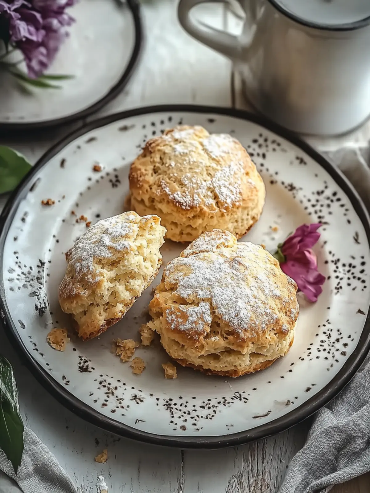 10-Minute Almond Flour Scones for a Wholesome Breakfast Bliss 2 Almond Flour Scones