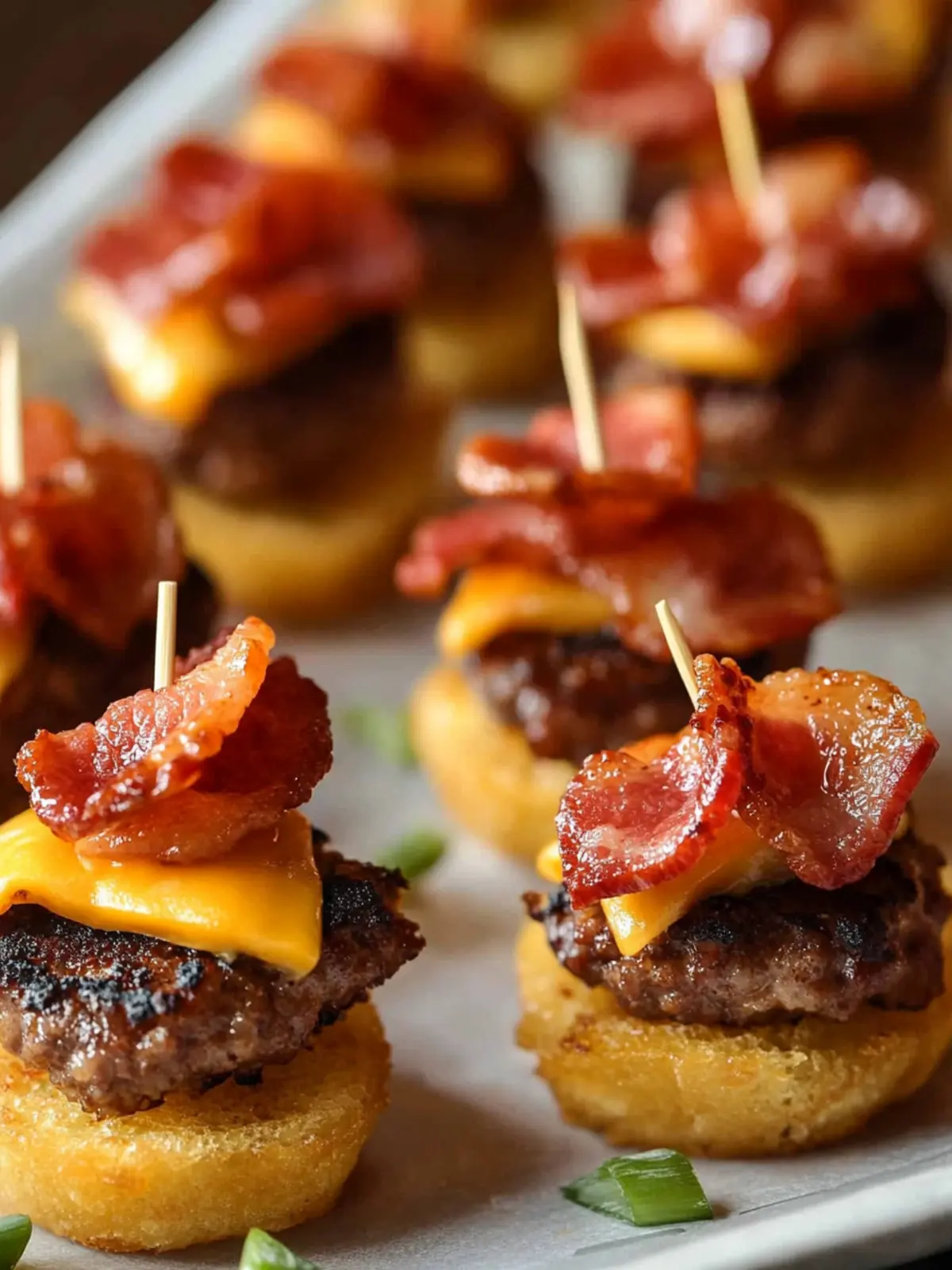 Mini Bacon Cheeseburger Bites That Will Wow Any Crowd 2 Mini Bacon Cheeseburger Bites