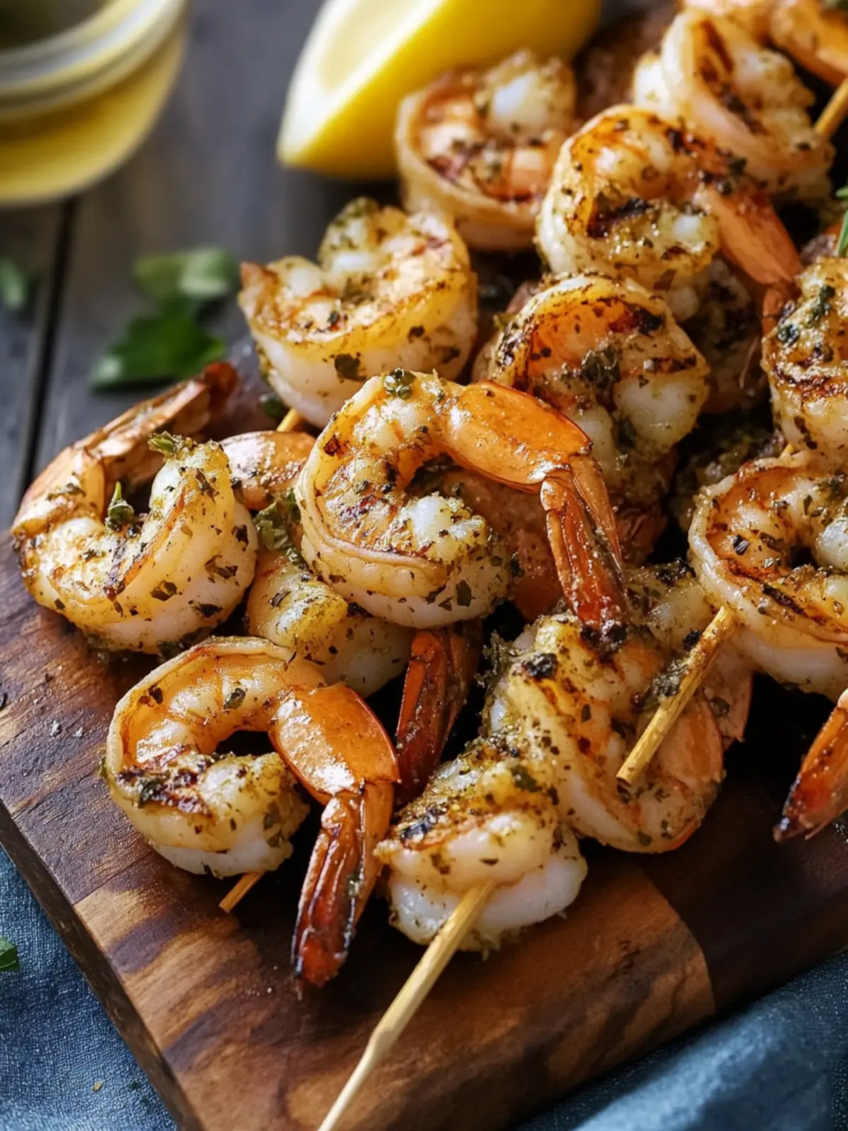Grilled Garlic and Herb Shrimp That'll Impress Everyone 2 Grilled Garlic and Herb Shrimp