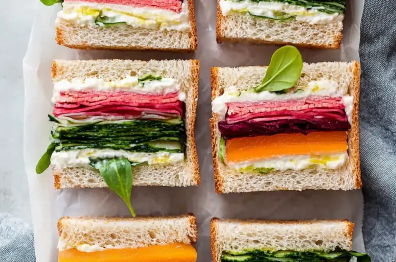 Ribbon Sandwiches